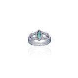 Celtic Knotwork Sterling Silver Ring TR1421 - Jewelry