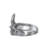 Moose Head Silver Ring TR1436