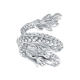 Coiled Eastern Dragon Ring TR1445 - Jewelry