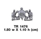 Sea Turtle Sterling Silver Toe Ring TR1476 - Jewelry