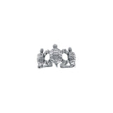 Sea Turtle Sterling Silver Toe Ring TR1476
