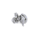 Dragon Wrap Silver Ring TR1504 - Jewelry