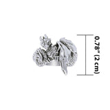 Dragon Wrap Silver Ring TR1504 - Jewelry