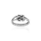 Celtic Knotwork Sterling Silver Ring TR160
