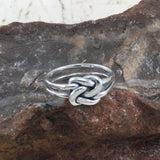Silver Celtic Knotwork Ring TR160 - Jewelry