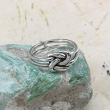 Silver Celtic Knotwork Ring TR160 - Jewelry