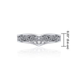 Silver Filigree Millennium Ring TR168 - Jewelry