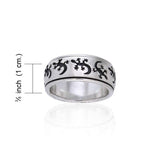 Gecko Silver Spinner Ring TR1684 - Jewelry