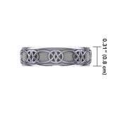 Celtic Knotwork Spinner Ring TR1685 - Jewelry