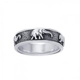 Elephant Spinner Ring TR1692 - Jewelry