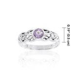 Celtic Knotwork Knots Sterling Silver Ring TR1742 - Jewelry