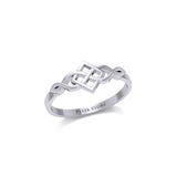 Celtic Knotwork Sterling Silver Ring TR1751
