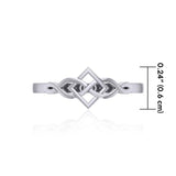 Celtic Knotwork Silver Ring TR1751 - Jewelry