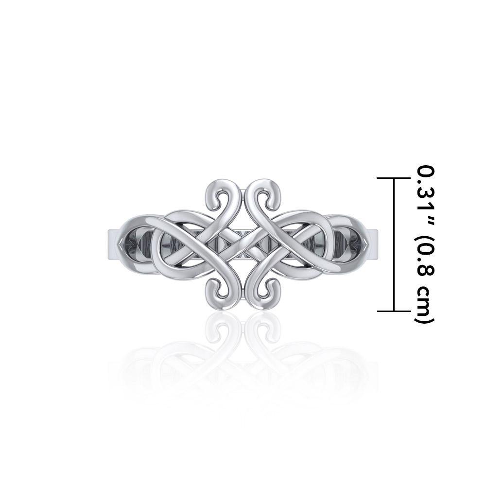Celtic Knotwork Silver Ring TR1752 - Jewelry