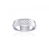 Celtic Knot Geometric Ring TR1804 - Jewelry