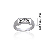 Celtic Knotwork Sterling Silver Ring TR1890 - Jewelry