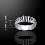 Celtic Knotwork Silver Ring TR1901 - Jewelry