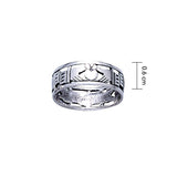 Irish Claddagh Silver Ring TR216 - Jewelry