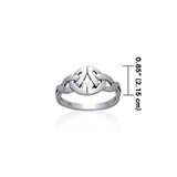 Triquetra Sterling Silver Ring TR231 - Jewelry