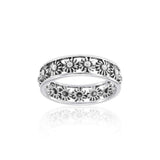 Silver Filigree Daisy Ring TR294 - Jewelry
