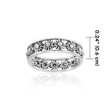 Silver Filigree Daisy Ring TR294 - Jewelry