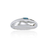 Double Chink Silver Ring TR3439 - Jewelry