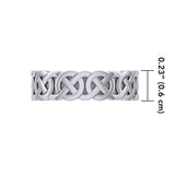 Celtic Knotwork Ring TR355 - Jewelry
