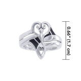 Nile River Goddess Silver Ring TR3731 - Jewelry