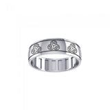 Dragon Triskele Spinner Ring TR3782 - Jewelry