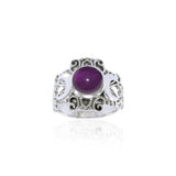 Blue Moon Silver Ring TR3785 - Jewelry