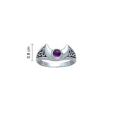 Blue Moon Silver Ring TR3795 - Jewelry
