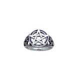 Silver The Star Ring TR3804 - Jewelry