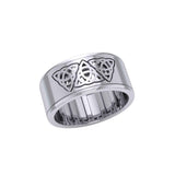 Triquetra Silver Spinner Ring TR3816 - Jewelry