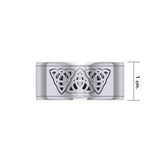 Triquetra Silver Spinner Ring TR3816 - Jewelry