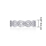 Celtic Knotwork Silver Ring TR399 - Jewelry