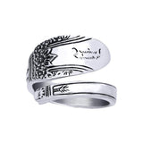 Silver Spoon Ring TR827 - Jewelry
