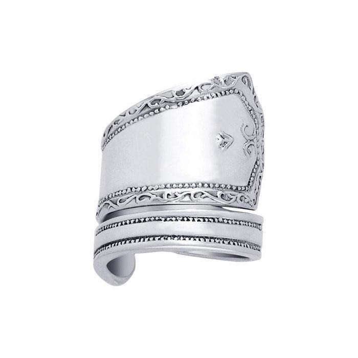 Silver Spoon Ring TR829 - Jewelry