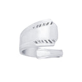 Silver Spoon Ring TR836