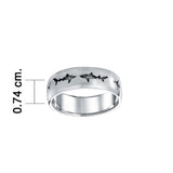 Shark School Sterling Silver Ring TR900 - Jewelry