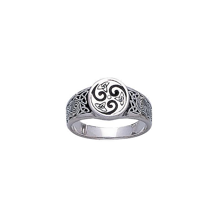Celtic Knotwork Ring TR925 - Jewelry