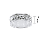 Mother Manatee Silver Ring TRI034 - Jewelry