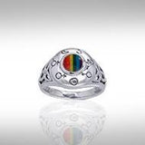 Celestial Enchantments Silver Ring TRI050 - Jewelry