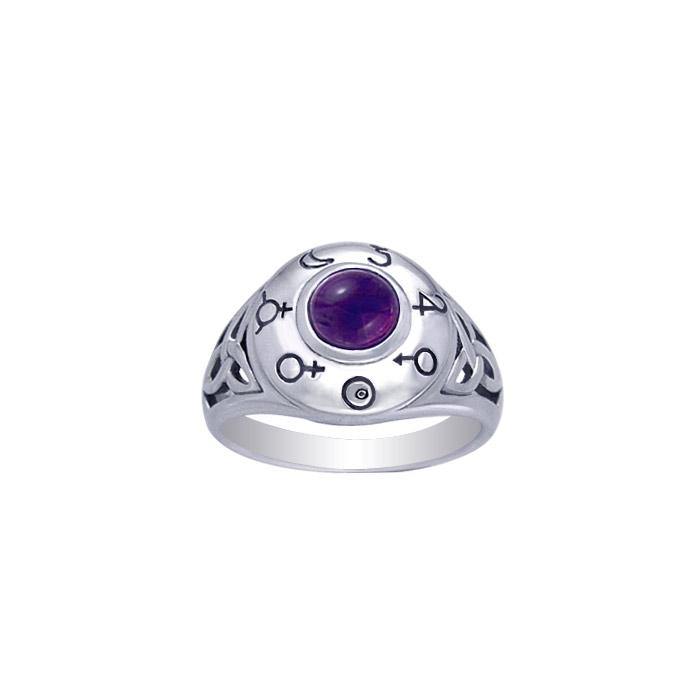 Celestial Enchantments Silver Ring TRI050 - Jewelry