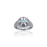 Shield Of Faith Ring TRI053 - Jewelry