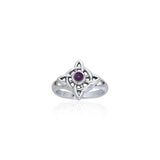 Wheel Of Being Silver Ring TRI059 - Jewelry