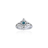 Wheel Of Being Silver Ring TRI059 - Jewelry