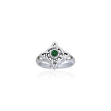 Wheel Of Being Silver Ring TRI059 - Jewelry