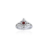 Wheel Of Being Silver Ring TRI059 - Jewelry