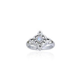 Wheel Of Being Silver Ring TRI059 - Jewelry