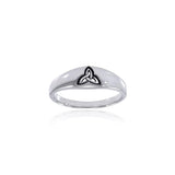Celtic Trinity Triquetra Silver Ring TRI063 - Jewelry